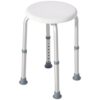 Tabouret de Douche Réglable Blanc Tabouret de Douche Réglable Blanc