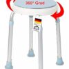 Tabouret de Douche Rotatif à 360 degrés Tabouret de Douche Rotatif à 360 degrés