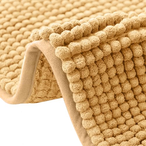 Tapis de Bain Chenille Absorbant et Antidérapant Tapis de Bain Chenille Absorbant et Antidérapant