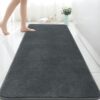 Tapis de Bain Gris Antidérapant 60x150cm Tapis de Bain Gris Antidérapant 60x150cm
