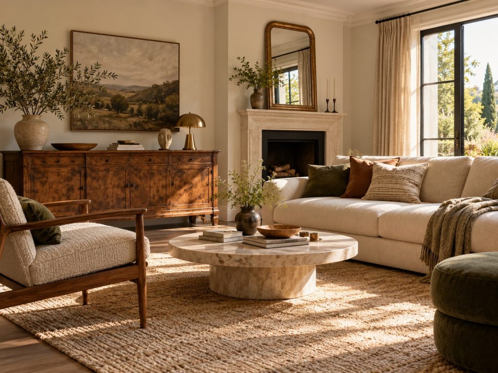 Décoration harmonieuse sans tout assortir dans un salon décoration harmonieuse dans un salon