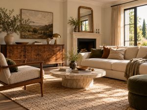décoration harmonieuse dans un salon