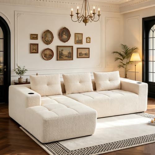 Canapé d'angle Nolirx 3 places en beige