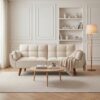 Canapé-lit Convertible 180 cm Beige