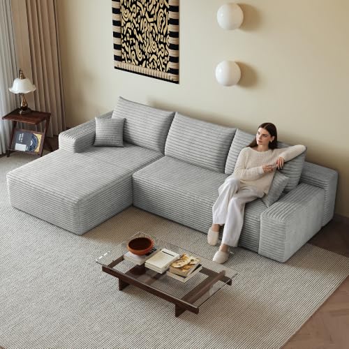 Canapé modulaire 270 cm avec méridienne