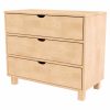 Commode en bois à 3 tiroirs