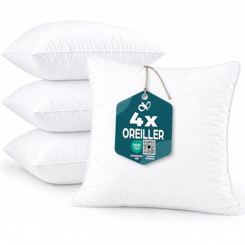 Coussins Flowen 40x40 Lot de 4 Coussins Flowen 40x40 Lot de 4