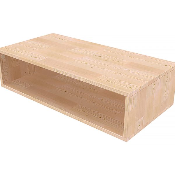 Cube de rangement en bois 100x50 cm Cube de rangement en bois 100x50 cm