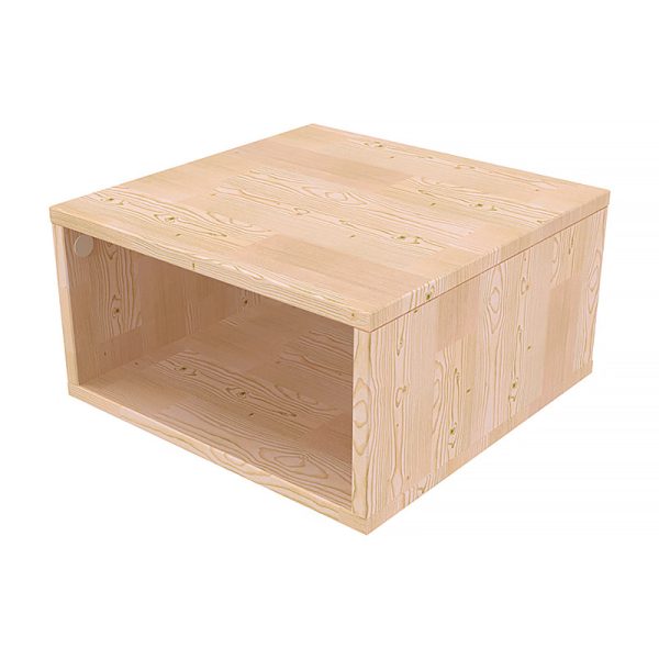 Cube de rangement en bois 50x50 cm Cube de rangement en bois 50x50 cm