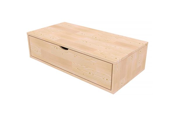 Cube de rangement en bois avec tiroir Cube de rangement en bois avec tiroir