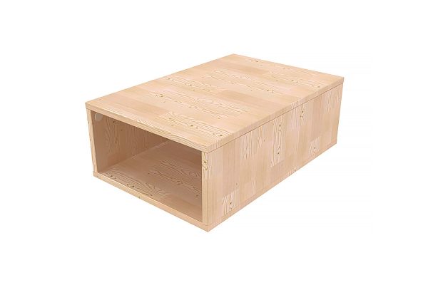 Cube de rangement en bois élégant Cube de rangement en bois élégant