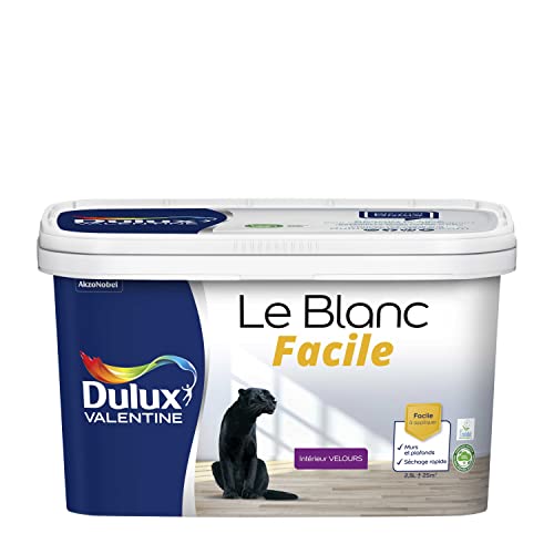 Dulux Valentine Le Blanc Facile 2,5 L