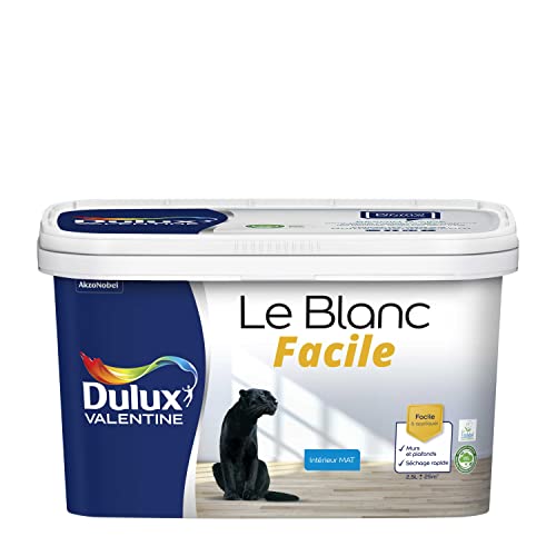 Dulux Valentine Le Blanc Facile 2,5 L Dulux Valentine Le Blanc Facile 2,5 L