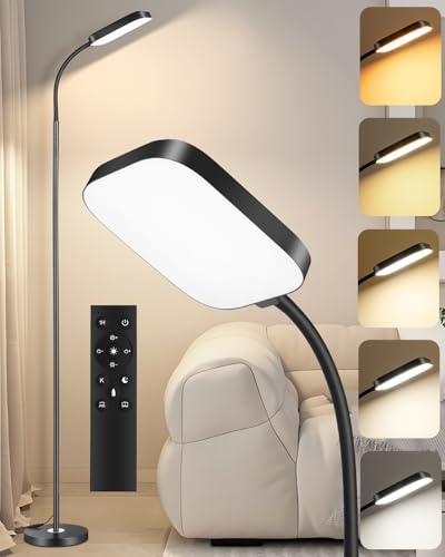 Lampadaire LED Dimmable 18W avec Télécommande