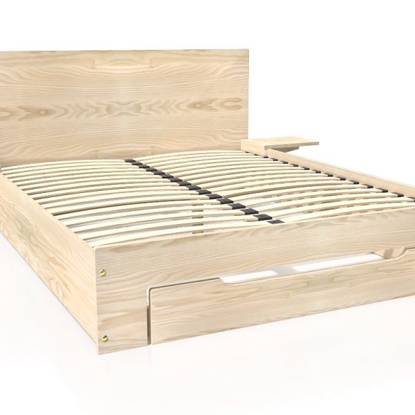 Lit 140x190 Happy en bois massif