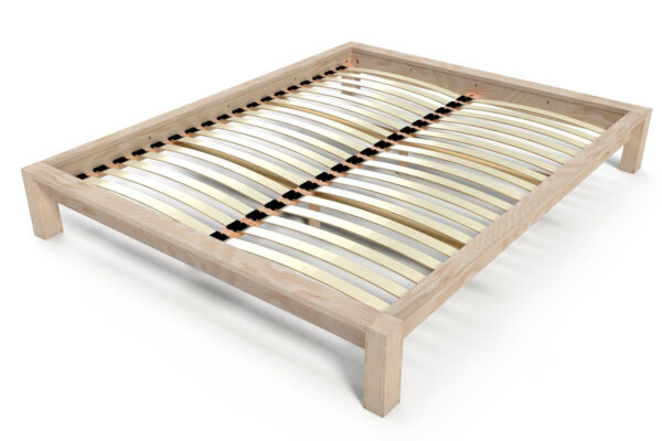 Lit 2 places 140x190 King Solid en bois