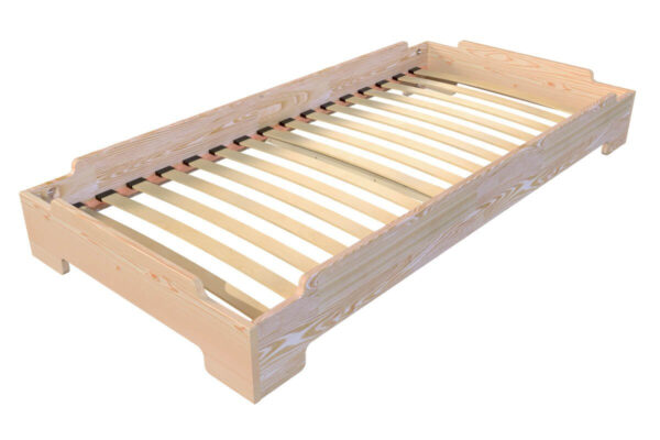 Lit Empilable en Bois Massif 80x200 Lit Empilable en Bois Massif 80x200