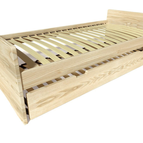 Lit gigogne 90x200 en pin massif Lit gigogne 90x200 en pin massif