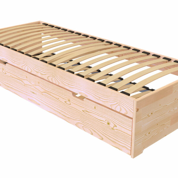 Lit gigogne Malo 70x190 en pin Lit gigogne Malo 70x190 en pin