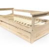 Lit Gigogne Topaze 80x200 en Pin Massif