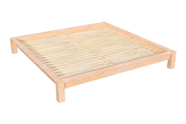 Lit King Size 200x200 en Bois Massif
