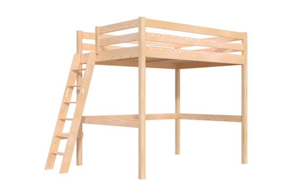 Lit mezzanine 2 places en bois Sylvia Lit mezzanine 2 places en bois Sylvia