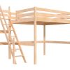 Lit Mezzanine Bois 160x200 Sylvia
