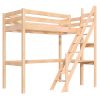 Lit Mezzanine Bois Sylvia 90x200