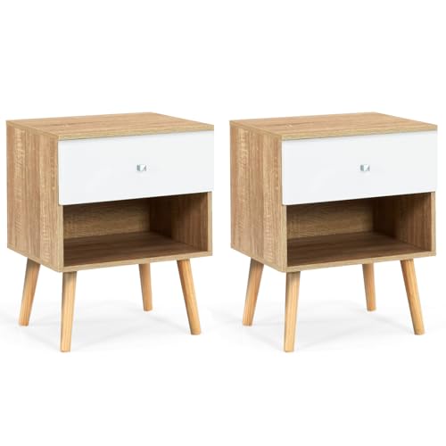 Lot de 2 tables de chevet EMMIE