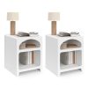 Lot de 2 Tables de Chevets Alesia Lot de 2 Tables de Chevets Alesia