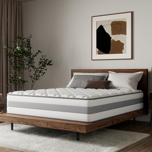 Matelas Hybride 180x200 cm Confort Exceptionnel