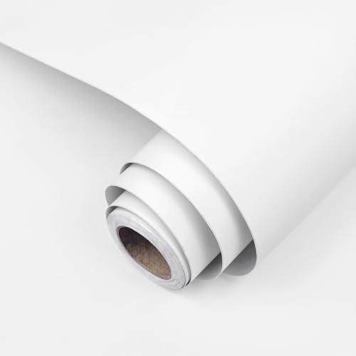 Papier Peint Auto-Adhésif Blanc Moderne Papier Peint Auto-Adhésif Blanc Moderne