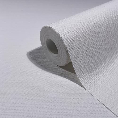 Papier peint blanc uni moderne Marburg Papier peint blanc uni moderne Marburg