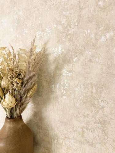 Papier peint intissé beige béton glamour Papier peint intissé beige béton glamour