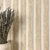 Papier Peint Intissé Beige Effet Bois