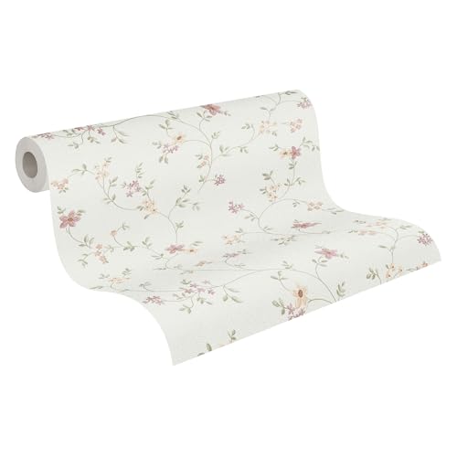 Papier peint intissé floral multicolore Papier peint intissé floral multicolore