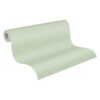 Papier peint intissé vert et blanc