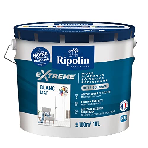 Peinture Monocouche Ripolin Blanc 10 L