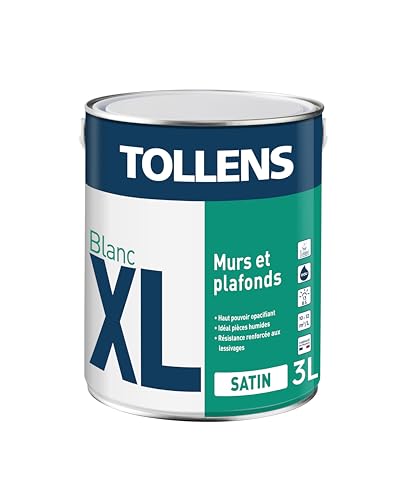 Peinture Professionnelle Satinée 3L Tollens