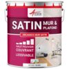 Peinture Satinée Lessivable ARCADÉCO 2.5 L Blanc Peinture Satinée Lessivable ARCADÉCO 2.5 L Blanc