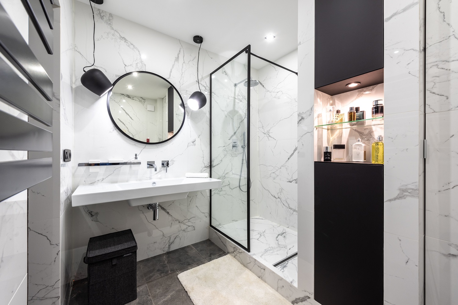 photo d'une salle de bain aménagée
