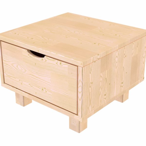 Table de chevet en bois avec tiroir Table de chevet en bois avec tiroir