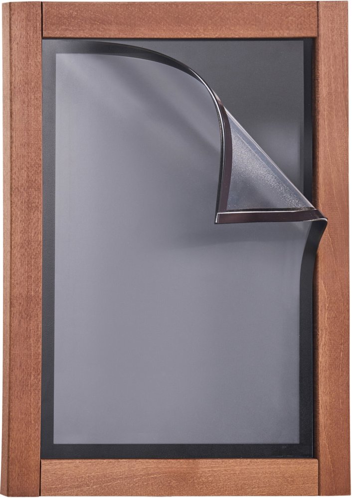 Tableau noir mural en bois Sprintis avec ardoise