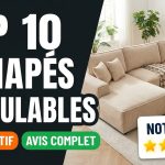 Miniature du comparatif des 10 meilleurs canapés modulables avec un canapé d'angle beige
