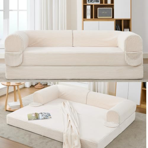 Yihomfy Canapé Convertible 3 Places Velours